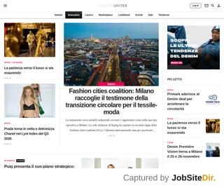 FashionUnited Italy screenshot preview FashionUnited Italy screenshot preview