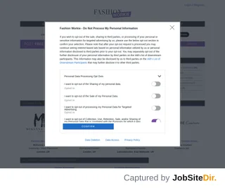 Fashion Workie platform preview Fashion Workie platform preview