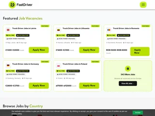 fastdriver.eu screenshot preview
