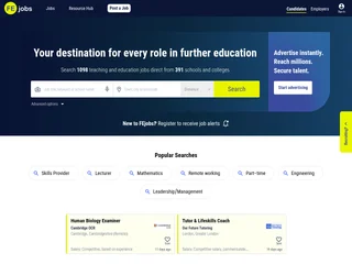 FEjobs platform preview