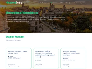 Financejobs.es screenshot preview