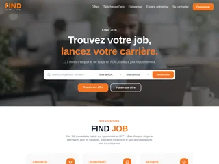 Find Job platform preview