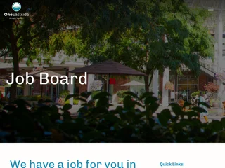 OneEastside Job Board screenshot preview OneEastside Job Board screenshot preview