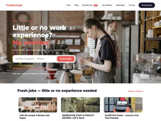 FindMeAJob platform preview FindMeAJob platform preview