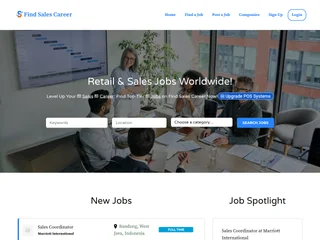 Find Sales Career screenshot preview