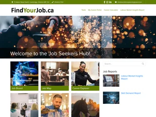 FindYourJob.ca platform preview