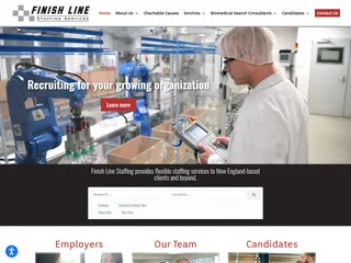 Finish Line Staffing Services screenshot preview