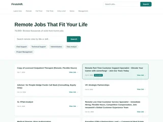 Firstshift platform preview Firstshift platform preview