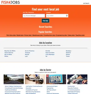 Fish4jobs platform preview