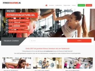 FitnessVacature.nl screenshot preview FitnessVacature.nl screenshot preview