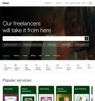 fiverr.com platform preview