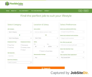 FlexibleJobs.com.au platform preview