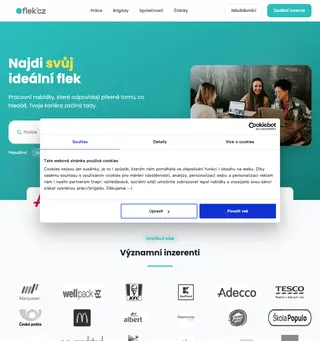 Flek.cz platform preview
