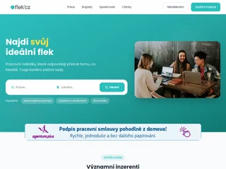 Flek.cz platform preview Flek.cz platform preview