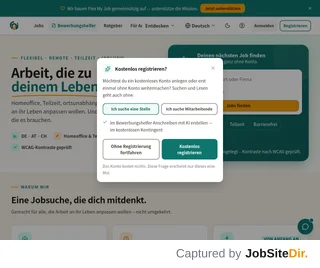 Flex My Job platform preview Flex My Job platform preview