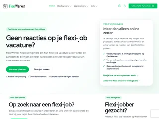 FlexiWerker platform preview FlexiWerker platform preview