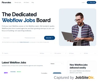 Flowroles platform preview Flowroles platform preview