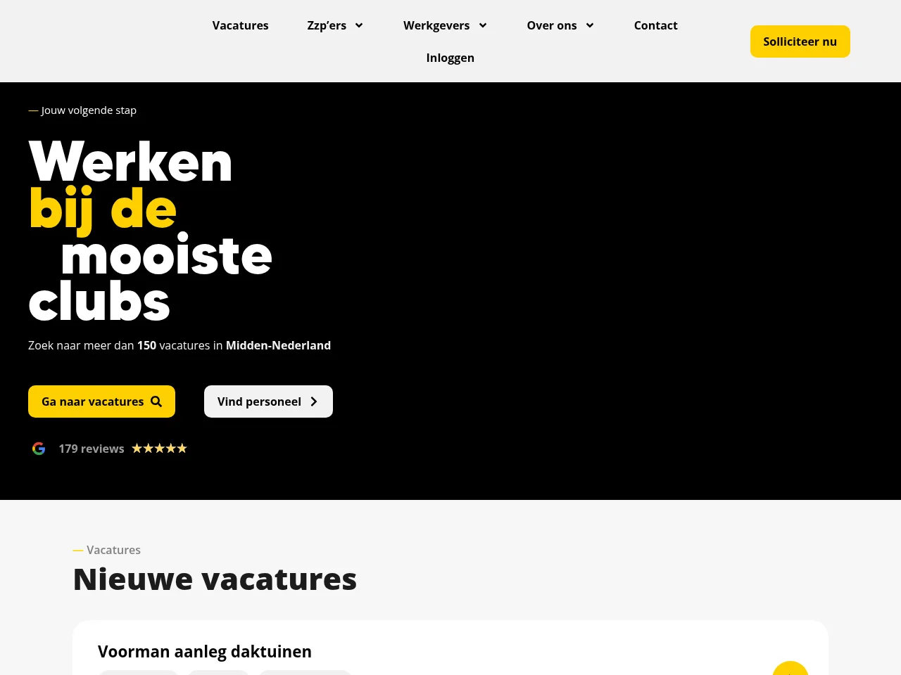 Flox job board platform screenshot showing job search interface