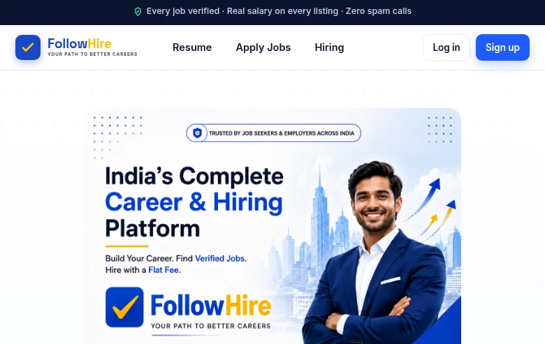 FollowHire screenshot FollowHire job board platform screenshot showing job search interface