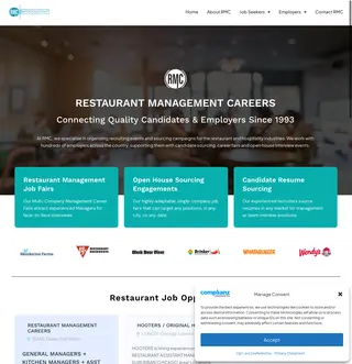 FoodBizJobs platform preview