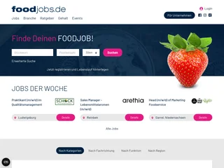 foodjobs.de platform preview foodjobs.de platform preview