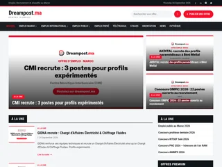 Dreampost.ma screenshot preview Dreampost.ma screenshot preview