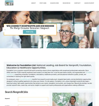 Foundation List screenshot preview