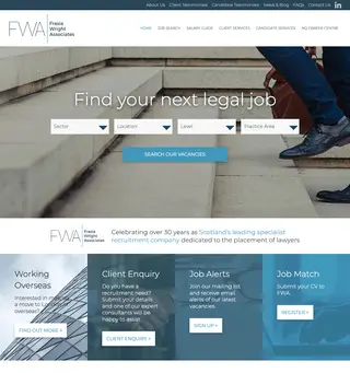 Frasia Wright Associates screenshot preview