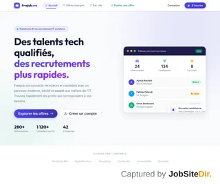 FreeJob.ma platform preview FreeJob.ma platform preview