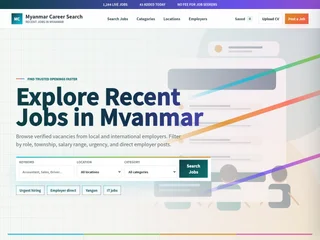 Myanmar Career Search screenshot preview