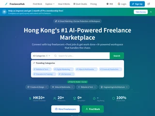 FreelanceHub screenshot preview