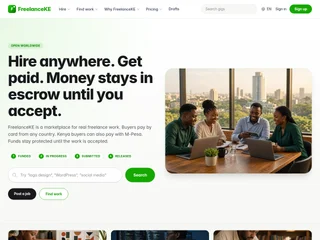 FreelanceKE screenshot preview FreelanceKE screenshot preview