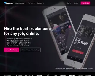 Freelancer screenshot preview Freelancer screenshot preview