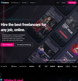Freelancer platform preview
