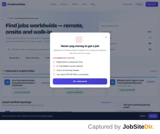 FreelanceShop platform preview FreelanceShop platform preview