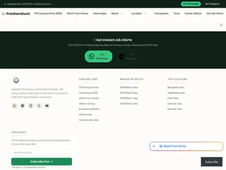 Freshershunt screenshot preview