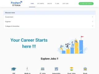 FreshersVoice screenshot preview FreshersVoice screenshot preview