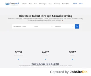 FriendsJob screenshot preview