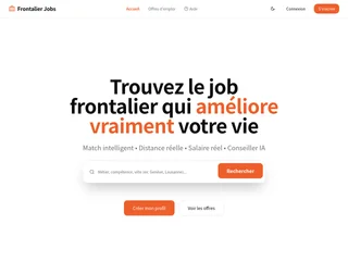 Frontalier Jobs screenshot preview