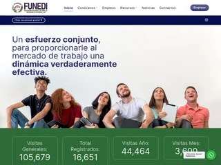 FUNEDI ORG – Fundación Nacional de Empleo y Desarrollo Integral, Inc. platform preview