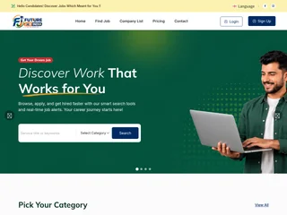 Future Job India platform preview