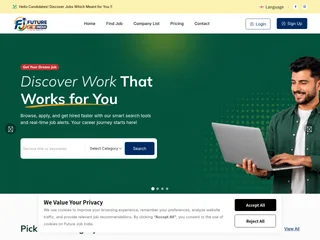 Future Job India screenshot preview Future Job India screenshot preview