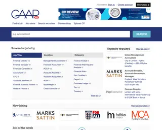 GAAPweb platform preview