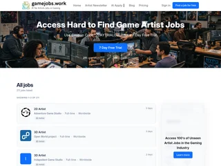 GameJobs.Work platform preview GameJobs.Work platform preview