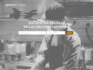 Gastroempleo platform preview