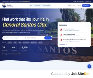 Gensan Job Board platform preview Gensan Job Board platform preview