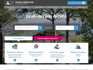 Gestion-camping.com screenshot preview Gestion-camping.com screenshot preview