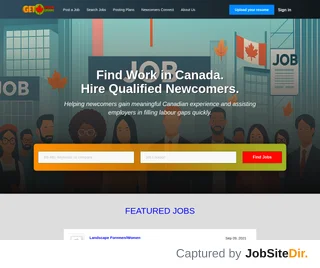 GetCanadianExperience.ca platform preview