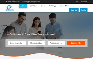 GetJobNepal screenshot preview GetJobNepal screenshot preview