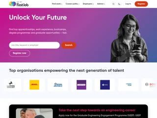 GetMyFirstJob platform preview GetMyFirstJob platform preview